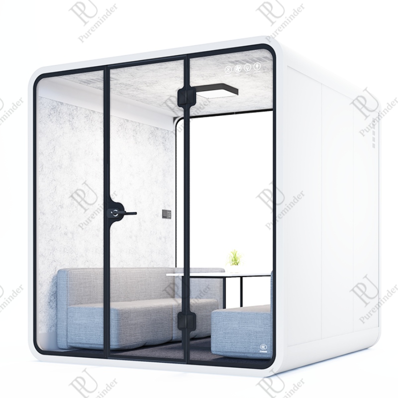 Pureminder XL Størrelse lydisoleret Booth privat bærbar tavshed til hjemmet og kontormødet