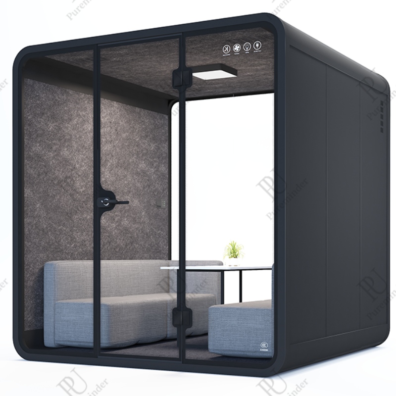 Pureminder XL Size SoundProof Booth privat bærbar stilhed til til husmøbler garage telefon og arbejds pod